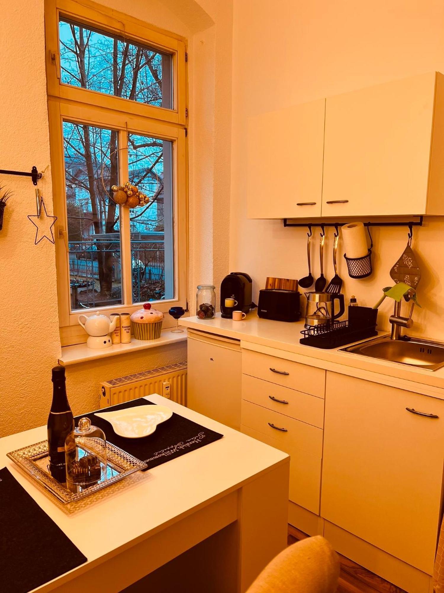 Charmante Ferienwohnung In Dresden Striesen - Frau Pie Appartement Esterno foto